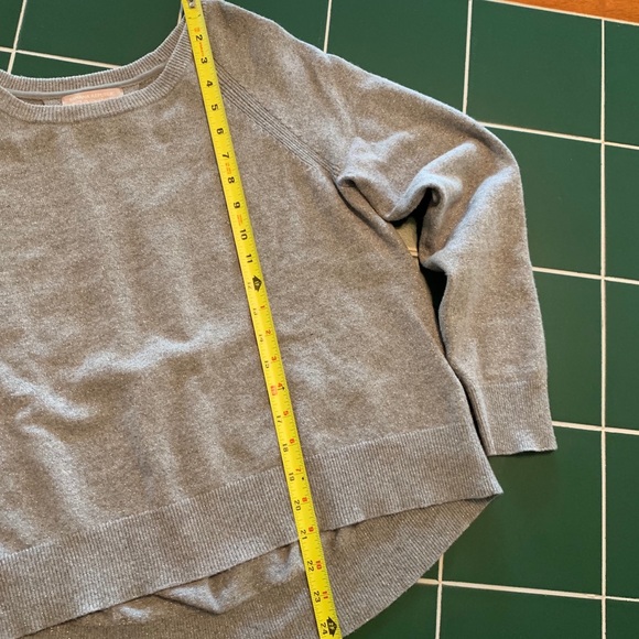 BR Subtle Shine Silver and Light Grey Sweater - Picture 5 of 6
